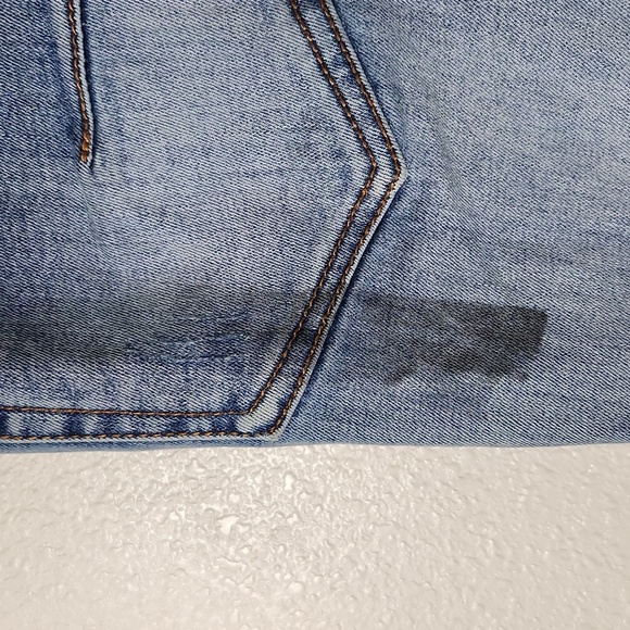 KDNK Ripped Skinny Ankle Zipper Jeans Unisex Sz 32 - Picture 13 of 17